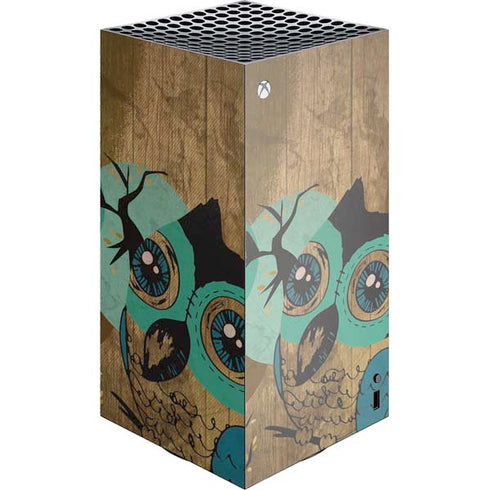 Autumn Owl XBox Series X Digital Edition Console Skin